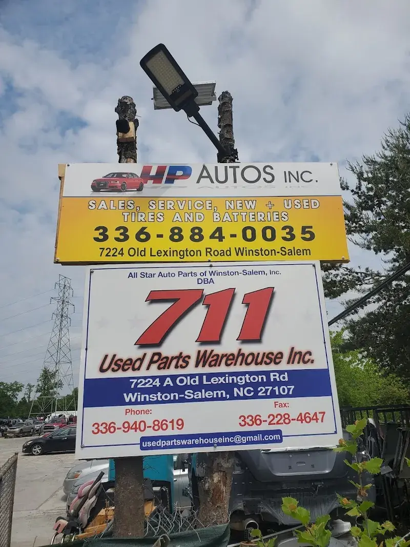 711 Used Parts Warehouse, Inc. in Winston-Salem, NC