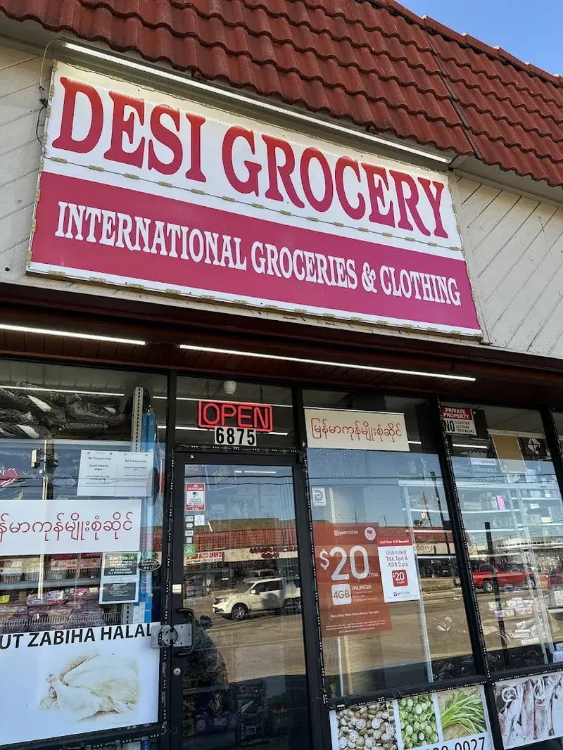 Desi Grocery in Dallas, Texas