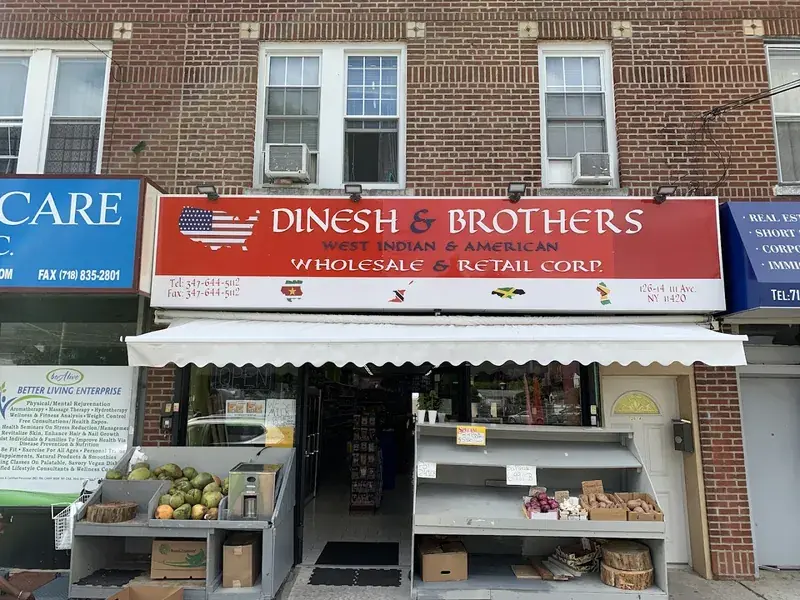 Dinesh and brothers west Indian and American wholesale and retail corp in South Ozone Park, NY