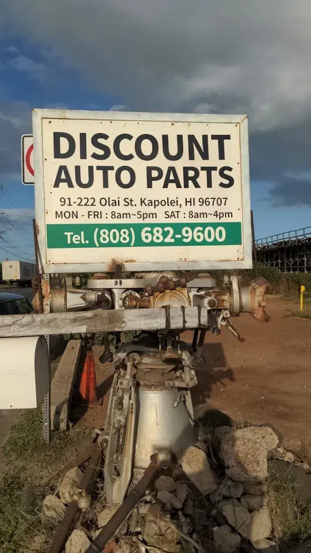 Discount Auto Parts - Auto parts store in Kapolei, Hawaii