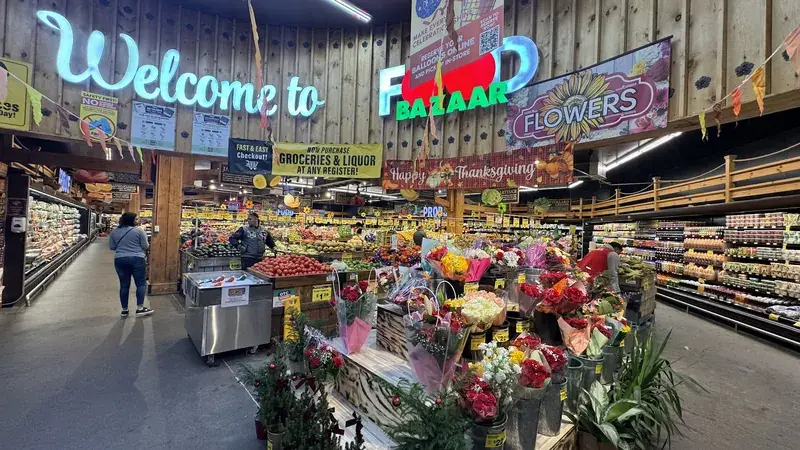 Food Bazaar in North Bergen, New Jersey
