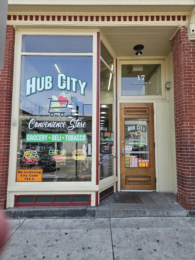 Hub City Convenience Store in Hagerstown, Maryland
