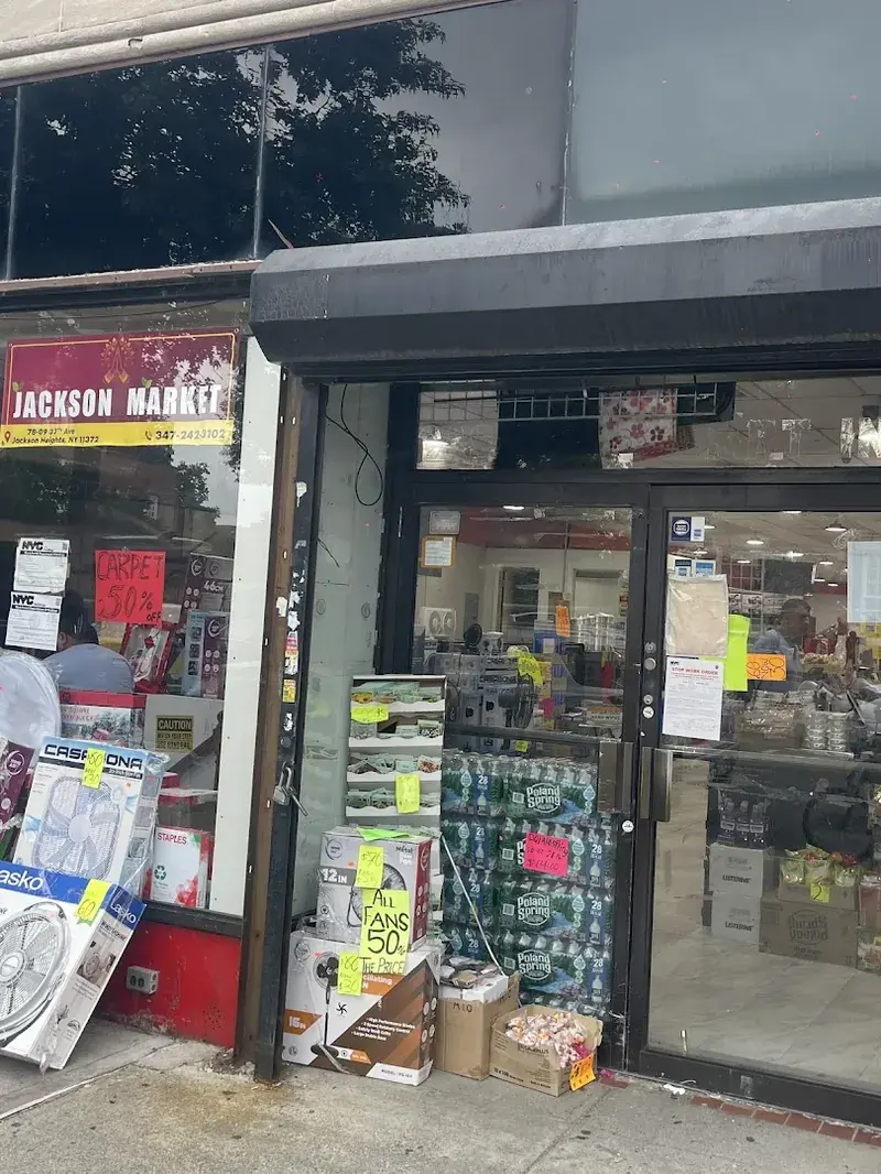 Jackson Market deli and discount store in Jackson Heights, New York