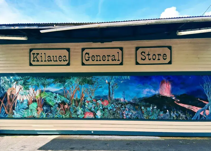 Kilauea General Store in Volcano, Hawaii