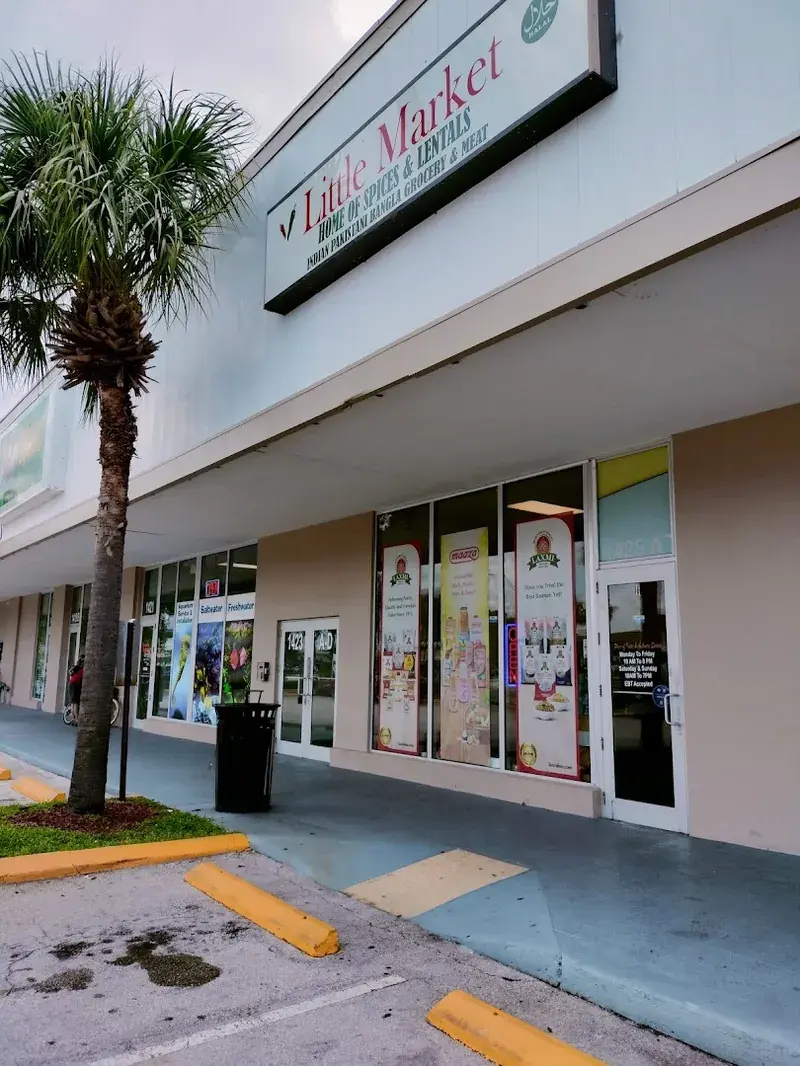 Little Market Indian Grocery (spices and halal meat) in Fort Lauderdale, Florida