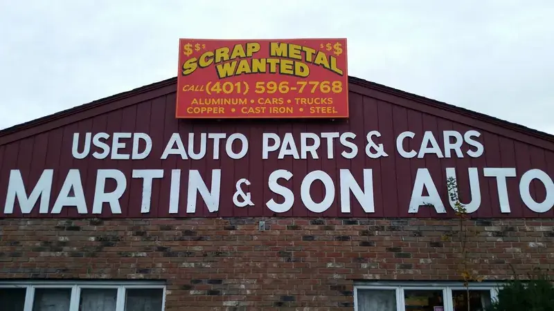 Martin & Son Auto Parts & Salvage in Westerly, RI
