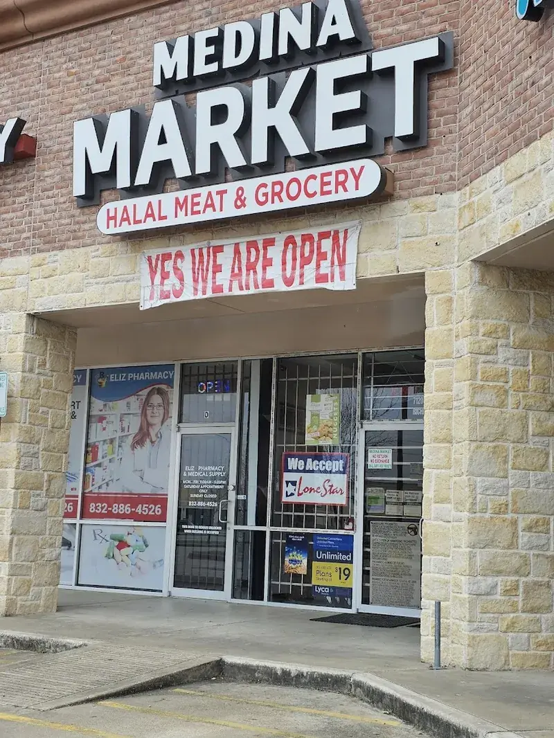 Medina Market and Halal Meat Market Mediterranean, Turkish &Indo-Pak Grocery) in Richmond, Texas
