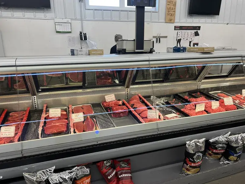 Morgan's Meat Market in Mattoon, Illinois