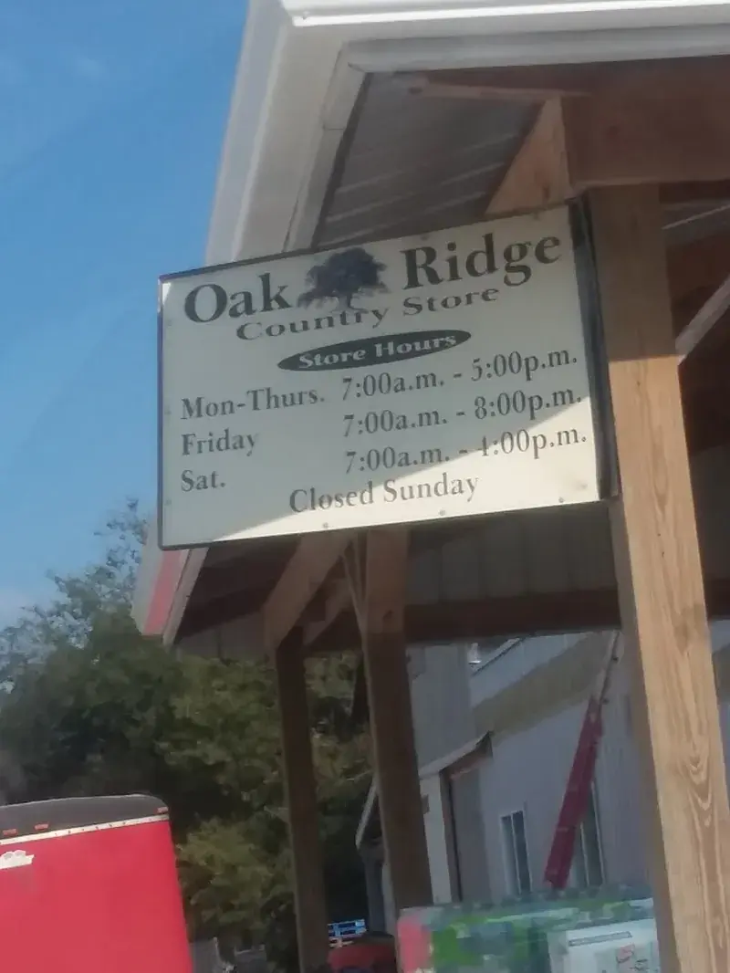 Oak Ridge Country Store in Cadiz, Kentucky
