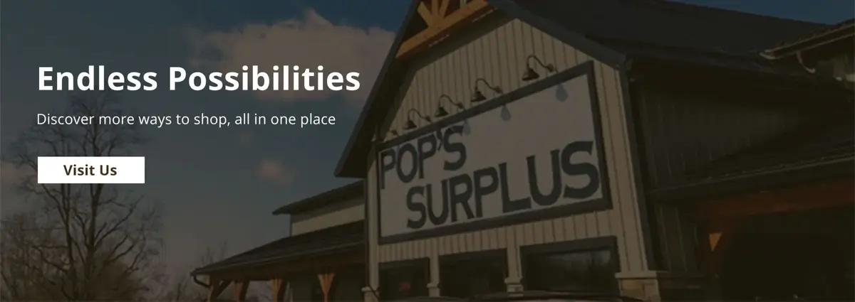 Pop's Surplus - Outlet store in High Point, MO