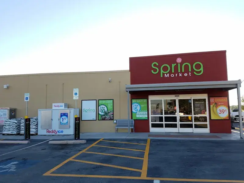 Spring Market in Winters, Texas