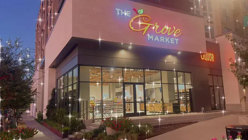 The Grove Market in Austin, Texas