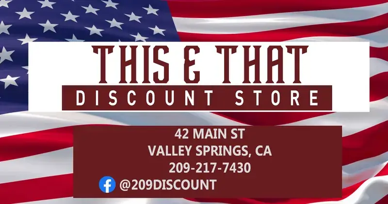This & That Discount Store in Valley Springs, CA