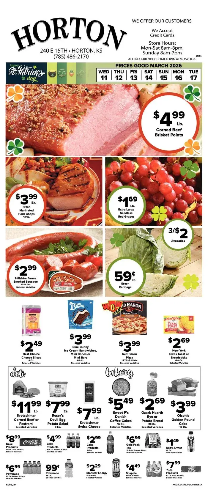 Thriftway - Grocery store in Horton, KS