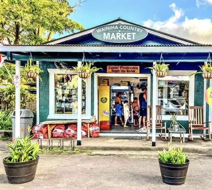 Wainiha Country Market in Hanalei, Hawaii