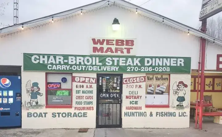 Webb's Mart - American grocery store in Mammoth Cave, KY
