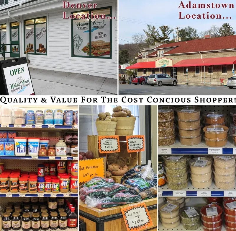 Willow Creek Discount Grocery in Reinholds, PA