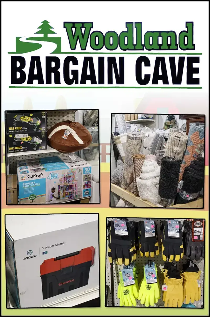 Woodland BARGAIN CAVE in Sandy Lake, PA